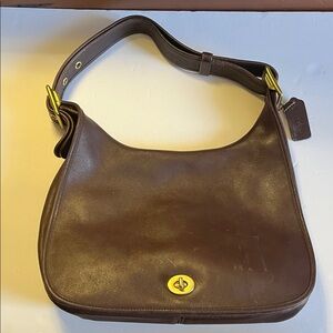 COACH Legacy Crescent Flap Saddlebag